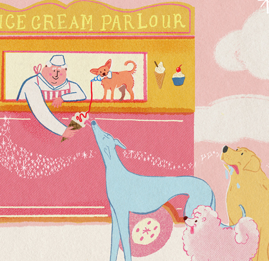 Bryony Moss Print “The Pawlour”