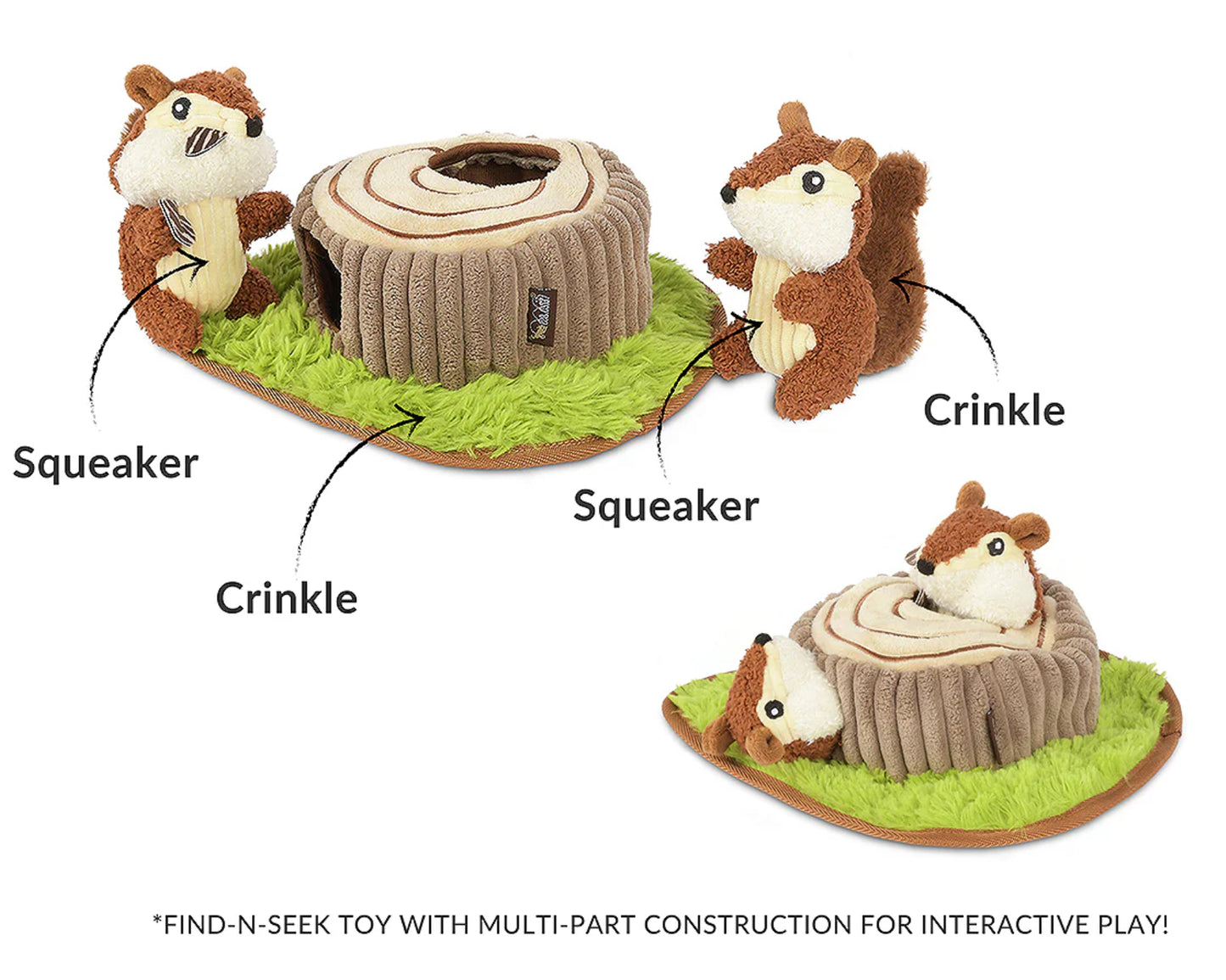 P.L.A.Y Chippy & Cheeks the Chipmunks, Find & Seek Toy