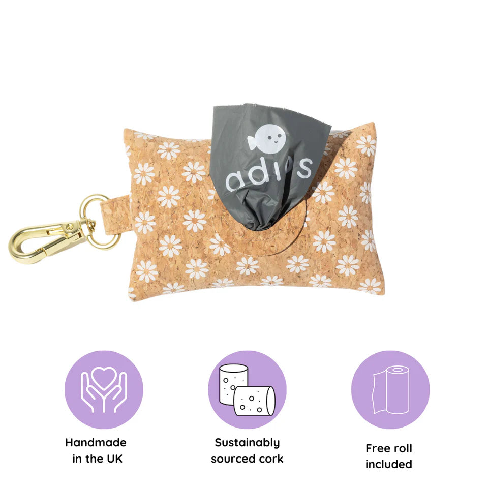 Adios Plastic Cork Poo Bag Holder