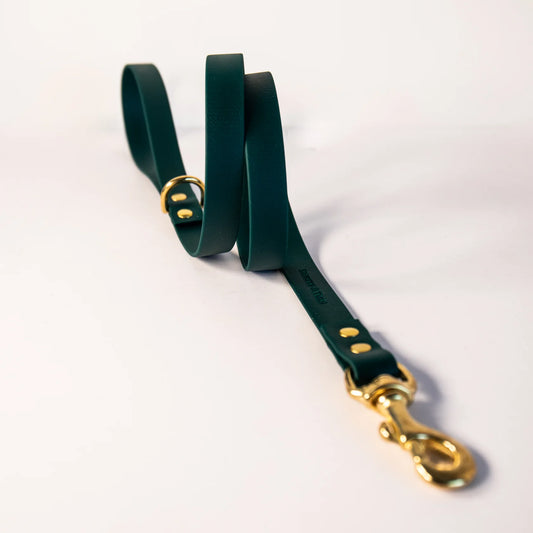 Storeys & Tails All Weather Biothane Lead, Dark Green