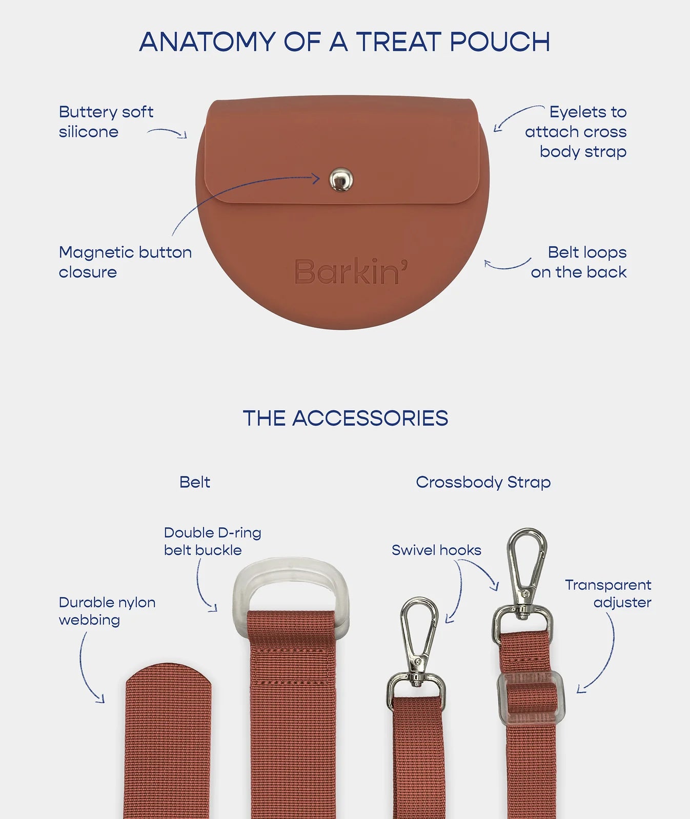 Barkin' Treat Pouches