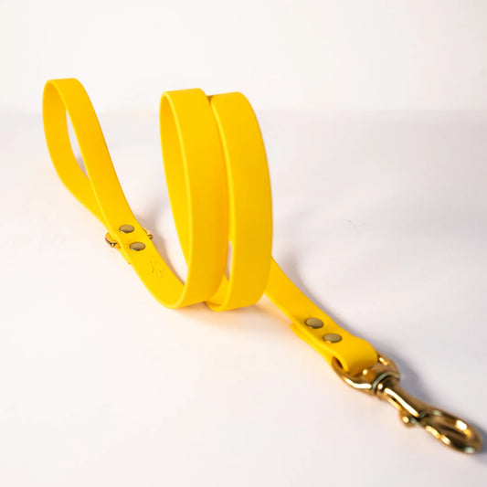 Storeys & Tails All Weather Biothane Lead, Yellow
