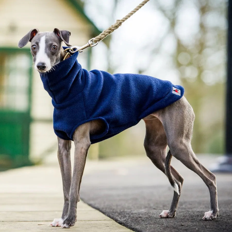 Redhound for Dogs Navy Fleece Jumper