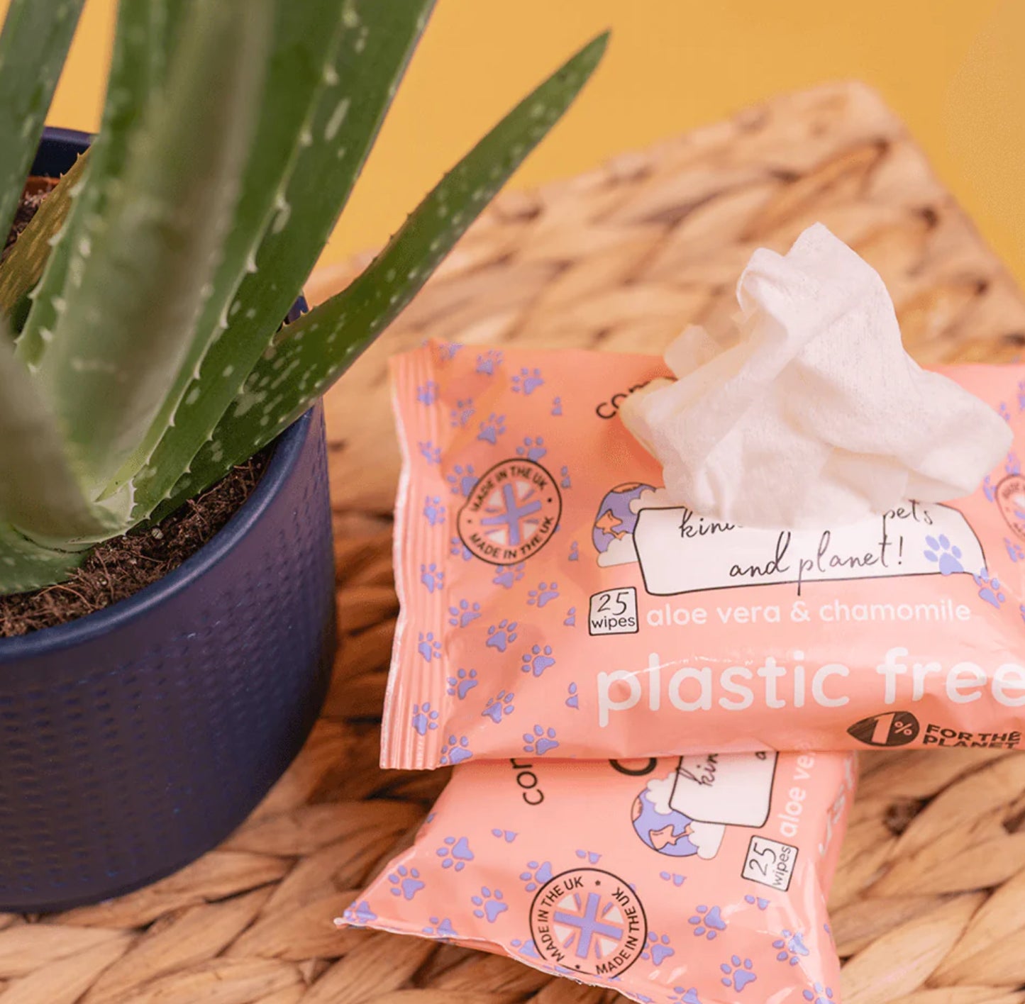 Adios Compostable Pet Wipes