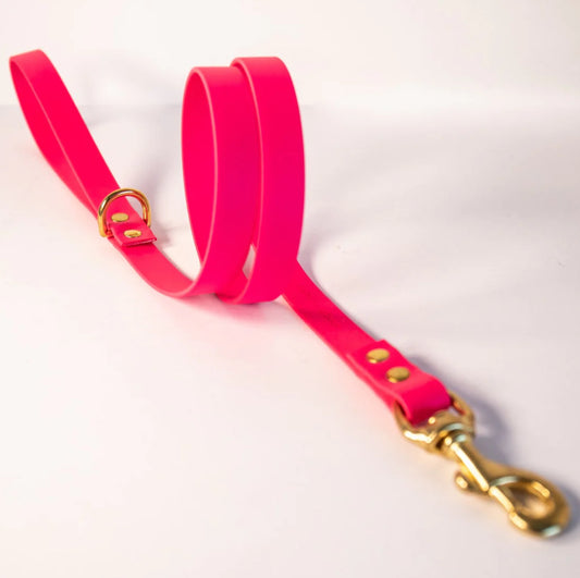 Storeys & Tails All Weather Biothane Lead, Pink