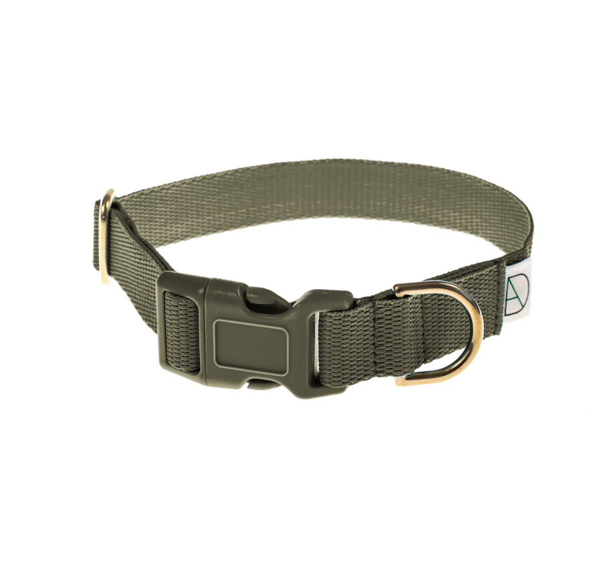 Doggie Apparel Lightweight Collar Olive