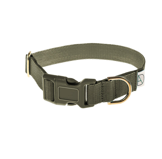 Doggie Apparel Lightweight Collar Olive