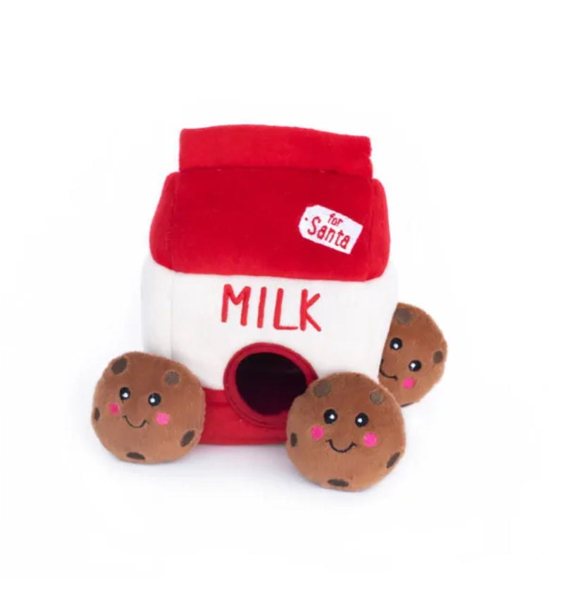 ZippyPaws Christmas Milk and Cookies for Santa