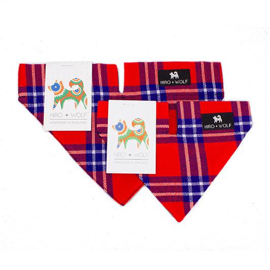 Hiro and Wolf Shuka Red Bandana