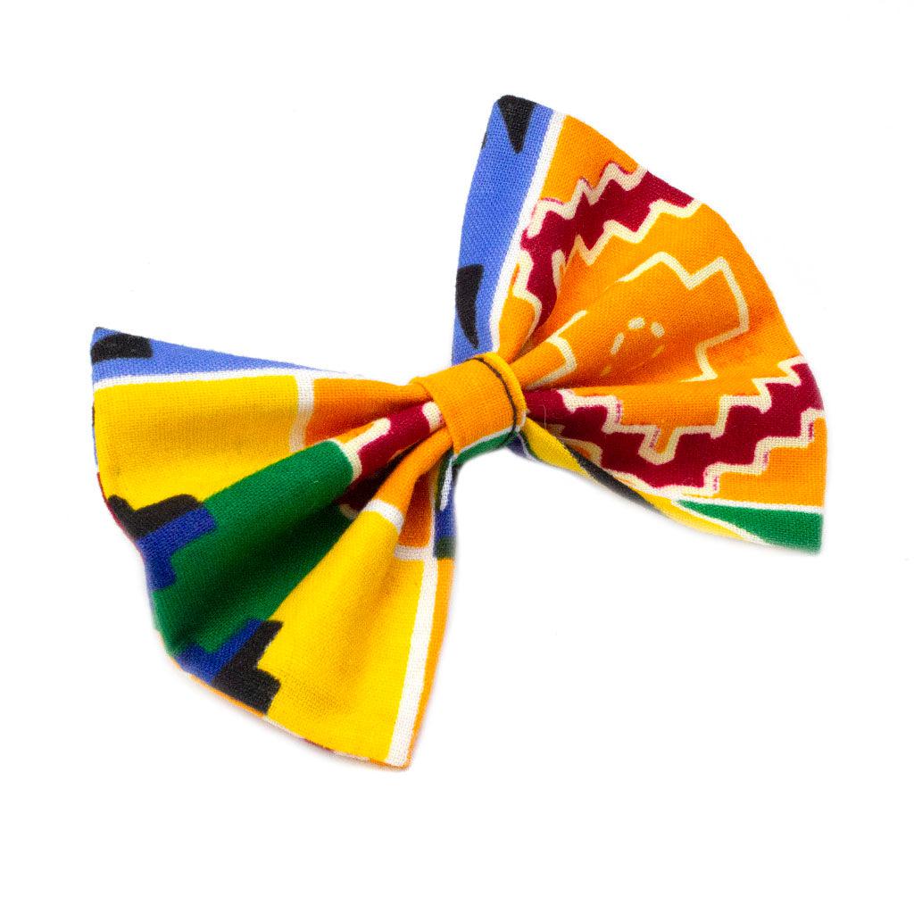 Hiro and Wolf Kente Bow Tie