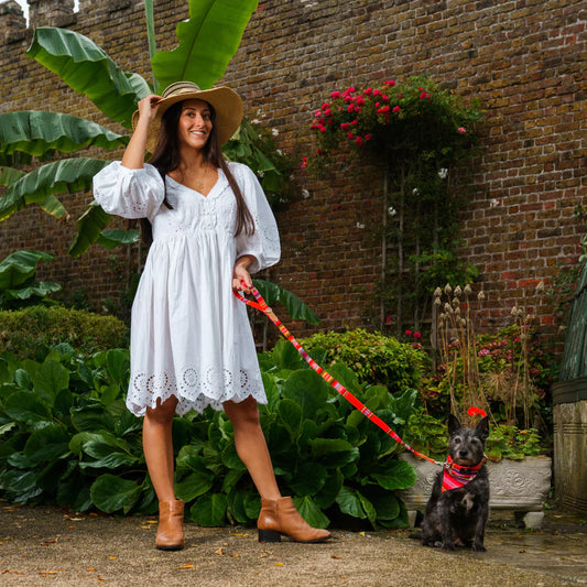 Hiro and Wolf Inca Orange Classic Lead