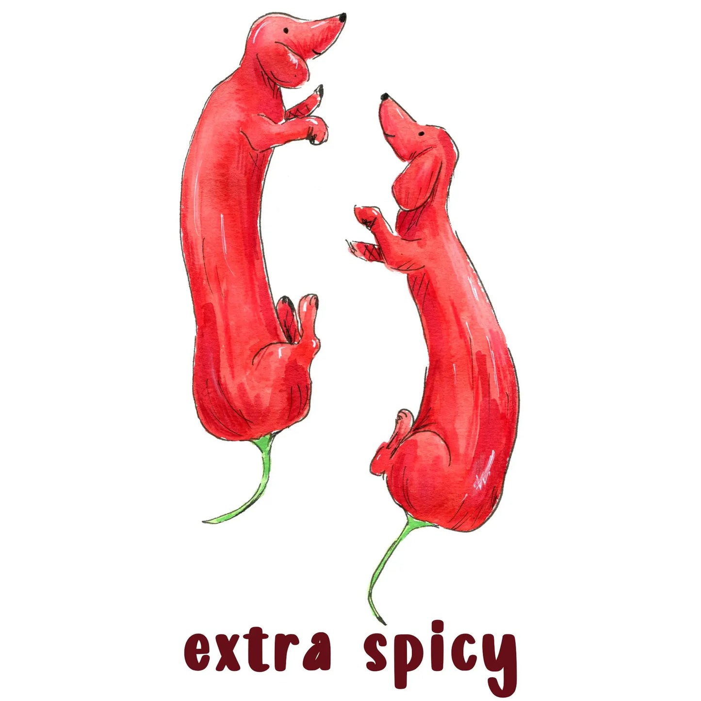 Tabitha Noakes “Extra Spicy” A4 Print
