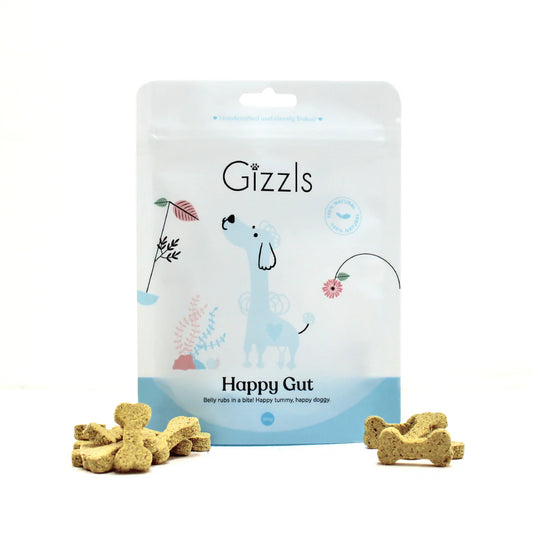 Gizzls Daily Wellness Treats - Happy Gut