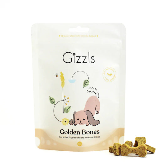 Gizzls Daily Wellness Treats - Golden Bones