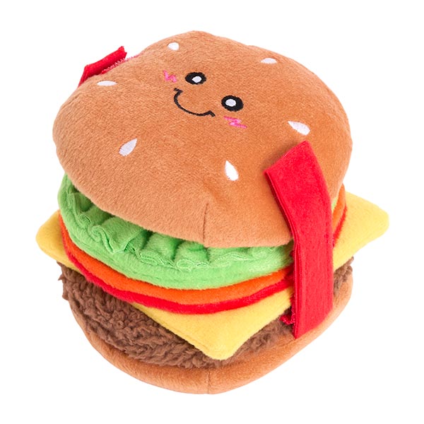 ZippyPaws Snufflerz Stacks - Cheeseburger