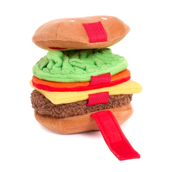ZippyPaws Snufflerz Stacks - Cheeseburger