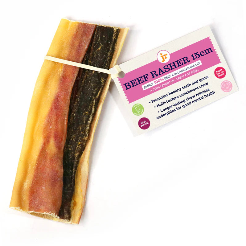 JR Pet Products Beef Rasher 15cm