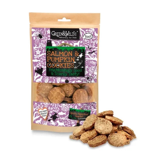 Green & Wild’s Salmon & Pumpkin Cookies