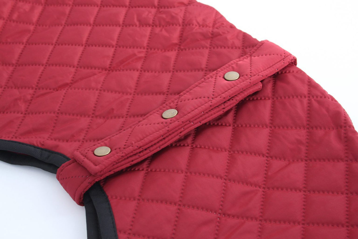 The Trendy Whippet Burgundy Quilted Waterproof Coat