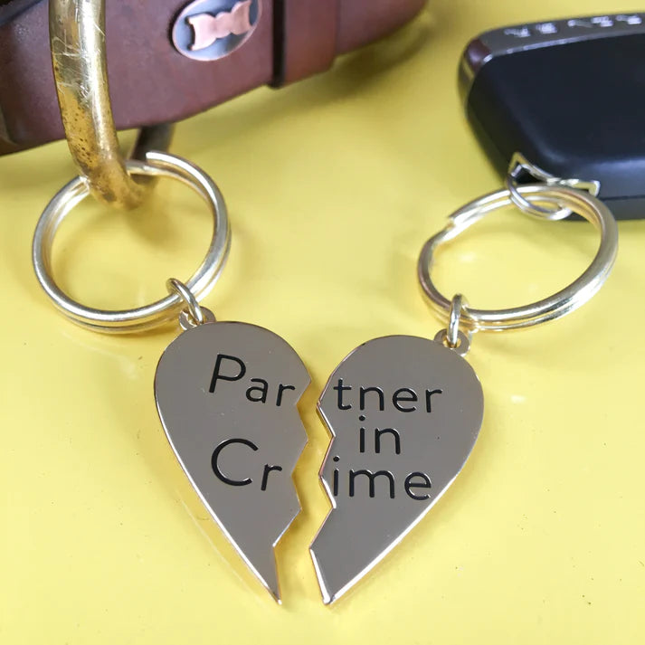 The Distinguished Dog Company "Partner In Crime" Charm Set