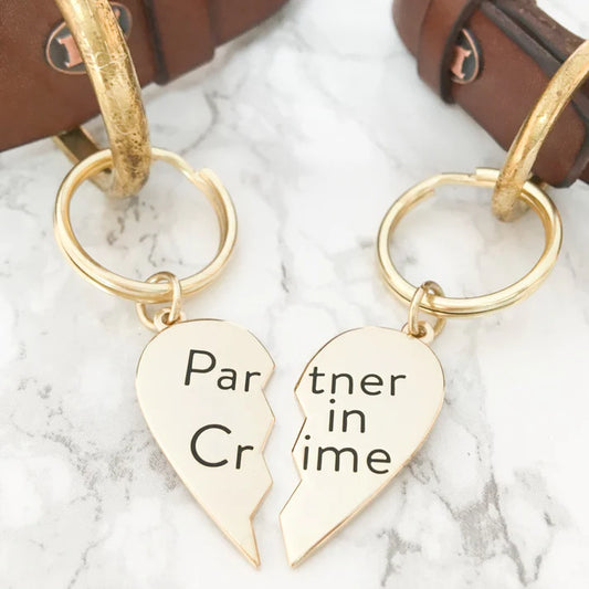 The Distinguished Dog Company "Partner In Crime" Charm Set