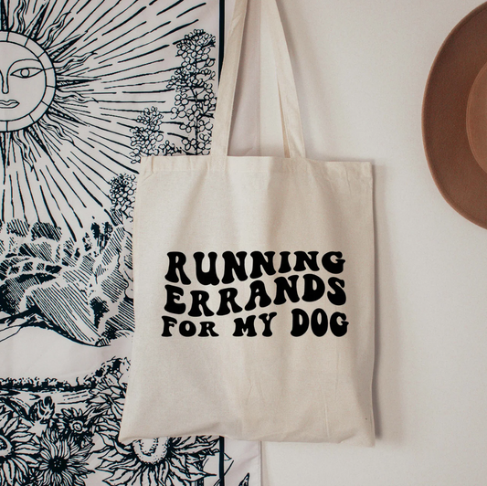 Cali Fluff Co. Running Errands Tote Bag