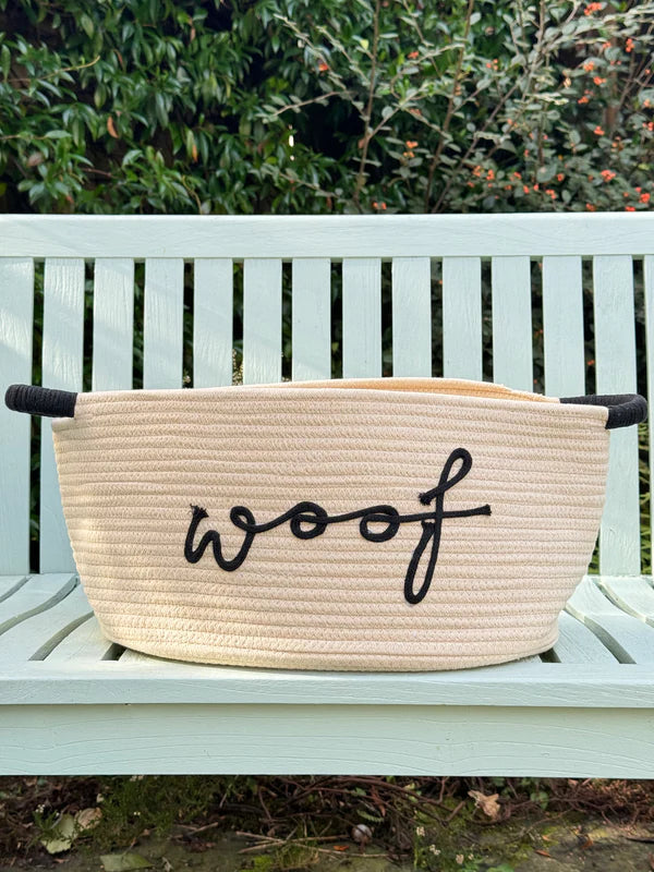 Mutterly Fabulous Woof Toy Basket