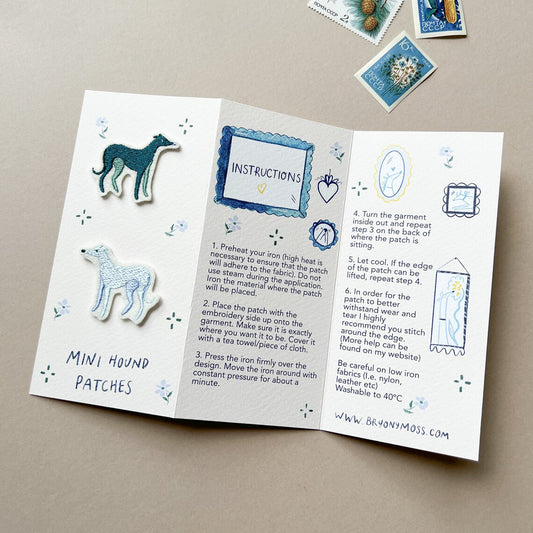 Bryony Moss Mini Hound Patches