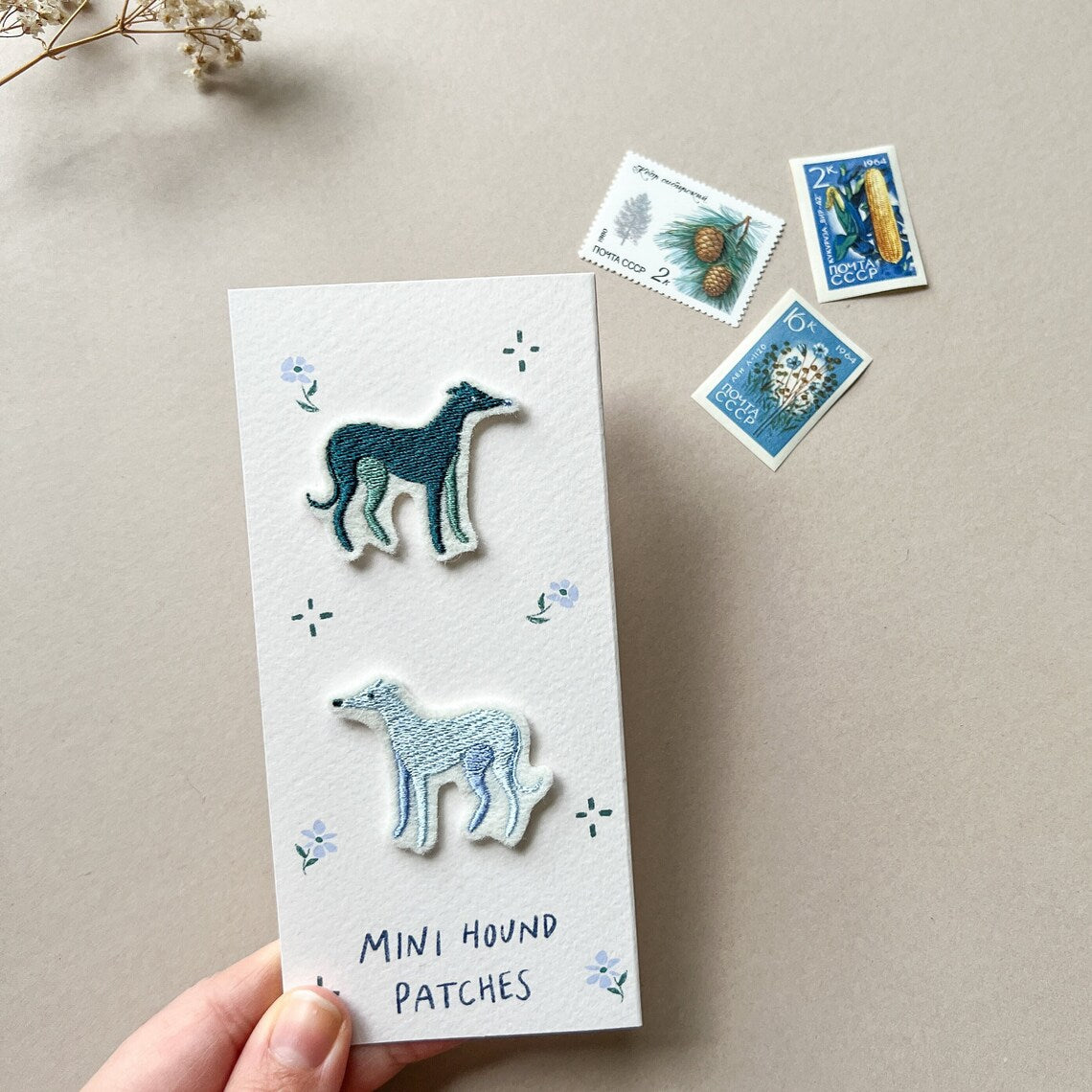 Bryony Moss Mini Hound Patches