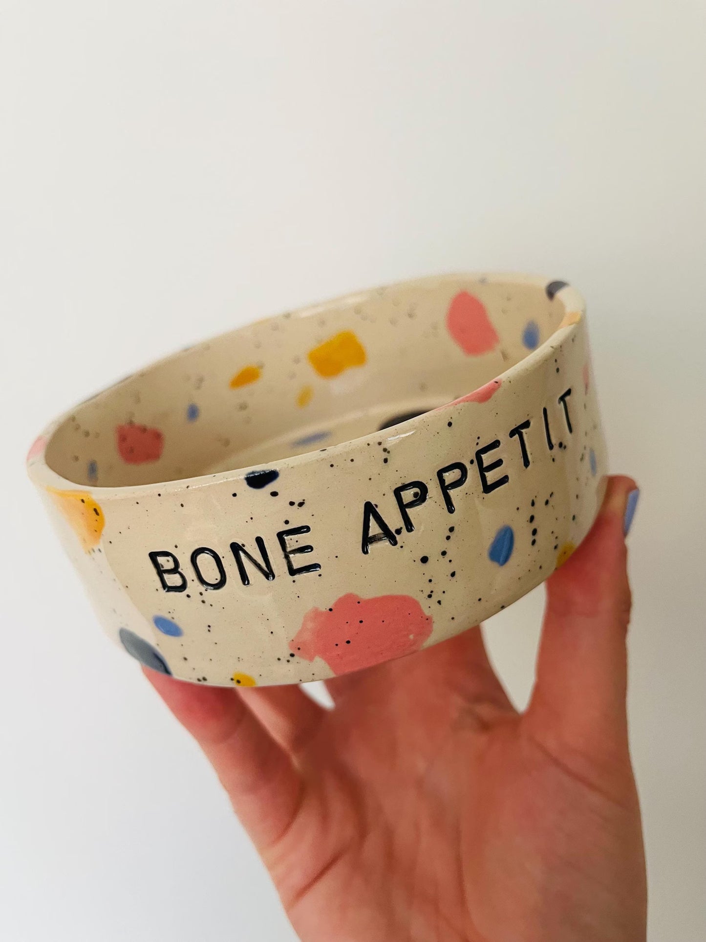 Parkers Pottery Dog Bowls