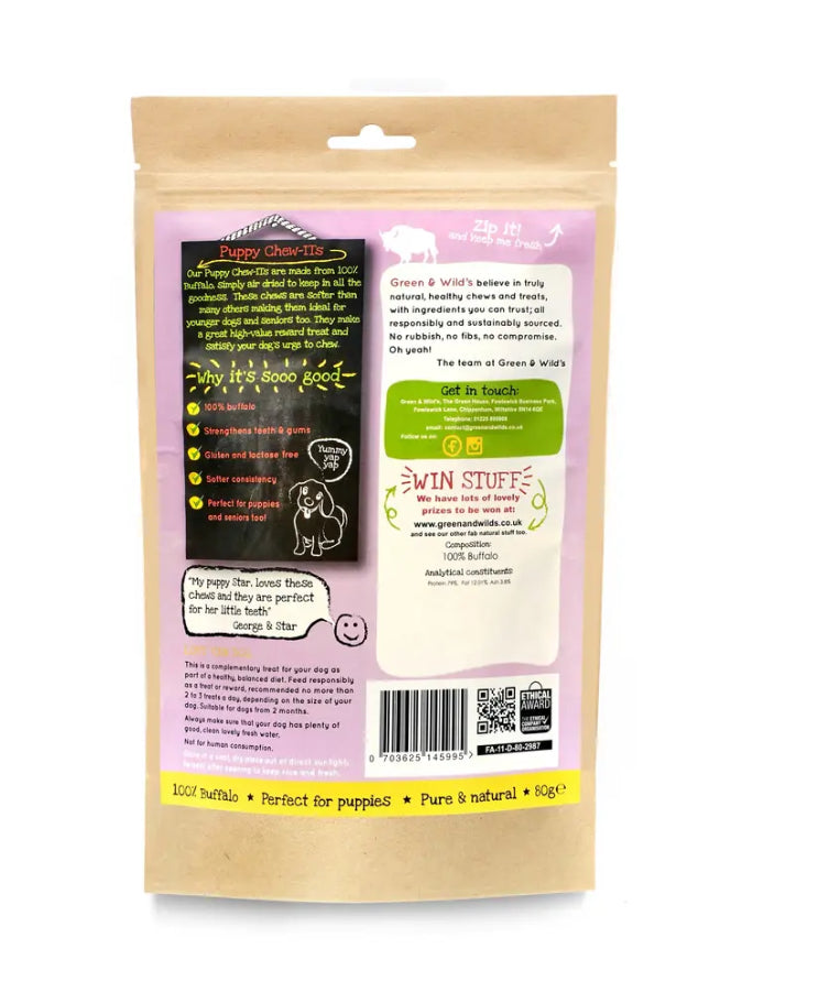 Green and Wild’s Puppy Chew-Its