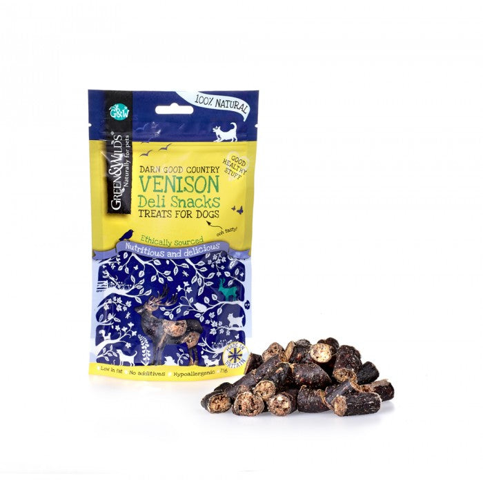 Green and Wild's Venison Deli Snacks