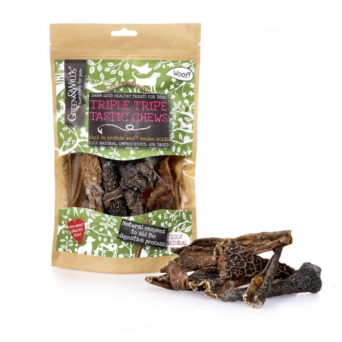 Green and Wild's Triple Tripe Tastic Chews