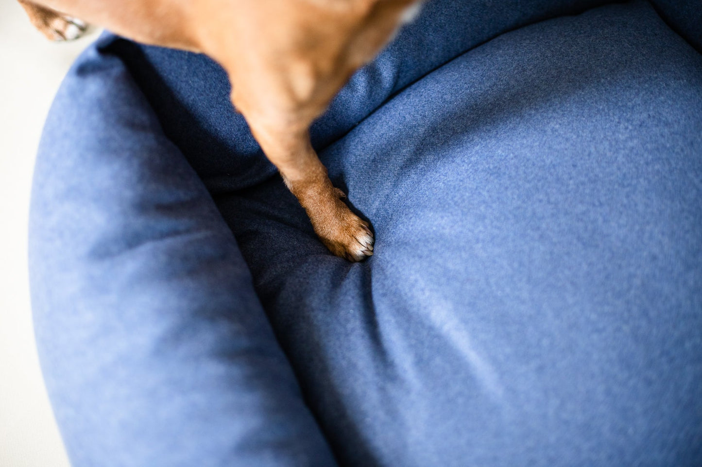 Vackertass Sky Blue Fort Bolster Bed