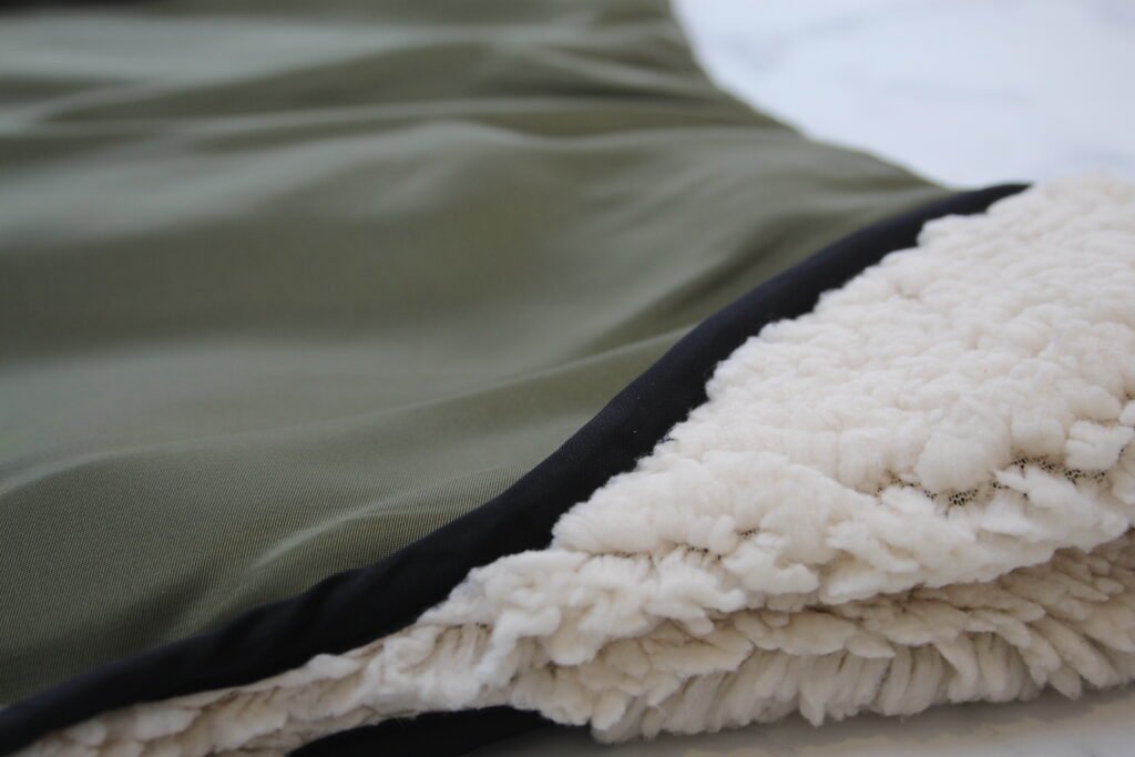 The Trendy Whippet Waterproof Olive Green Sighthound Coat