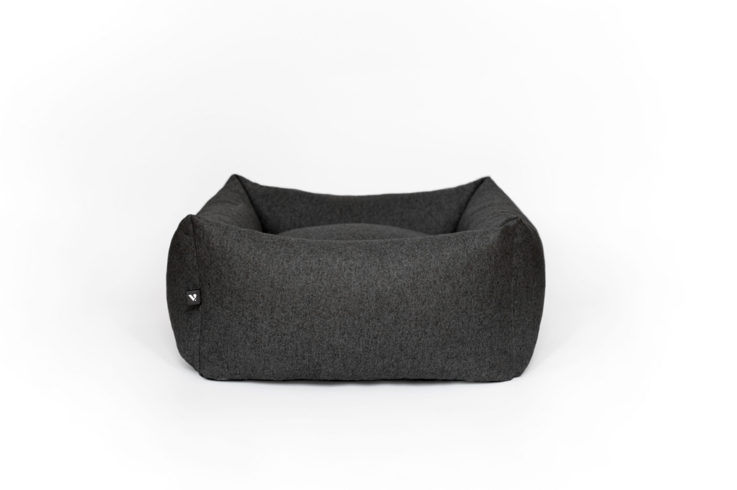 Vackertass Anthracite Fort Bolster Bed