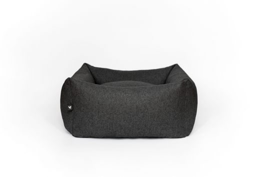 Vackertass Anthracite Fort Bolster Bed