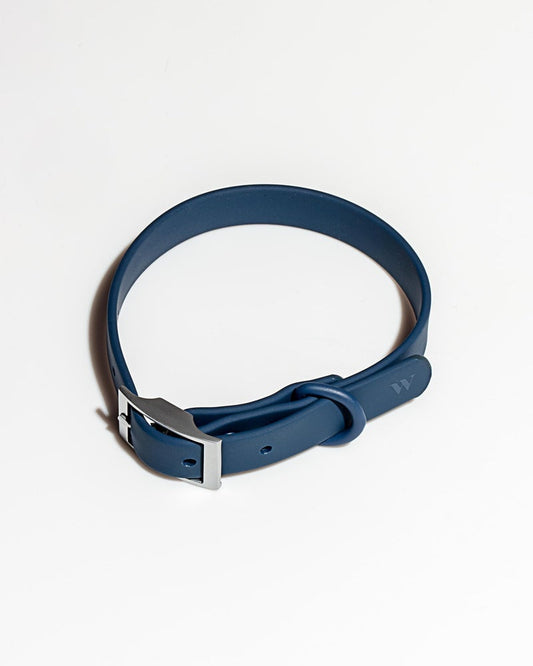 Wild One Blue Poly Strap Collar