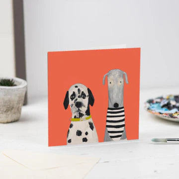 Print Circus ‘Hugo & Trumpet’ Greetings Card