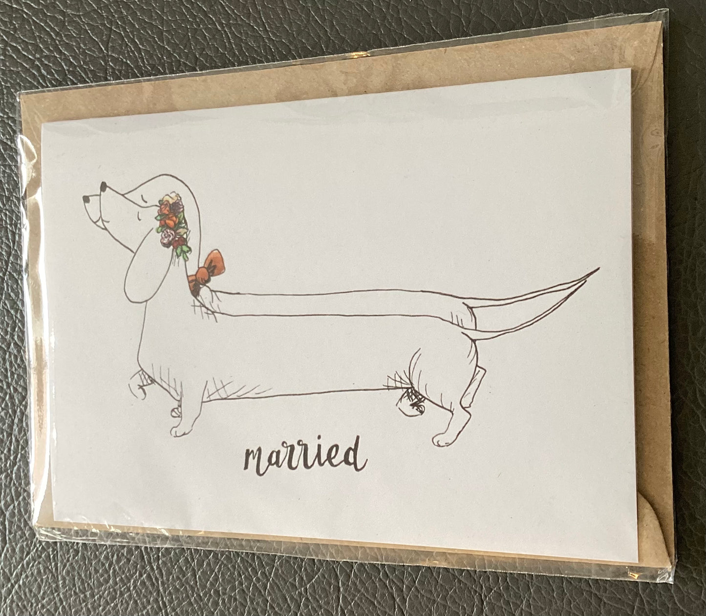 Tabitha Noakes ‘Married’ A6 Greeting Card