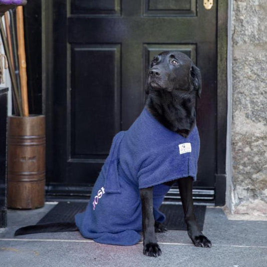 Dogrobes Navy Drying Robe
