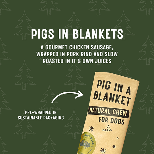 The Canine Menu Pig in a Blanket