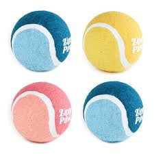 Zippy Paws ZippyBallz, Pack of 4 Pastel Balls