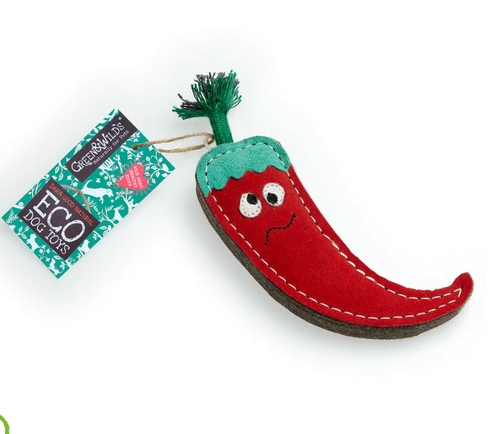 Green & Wild’s Chad The Red Hot Chilli Pepper, Eco Toy