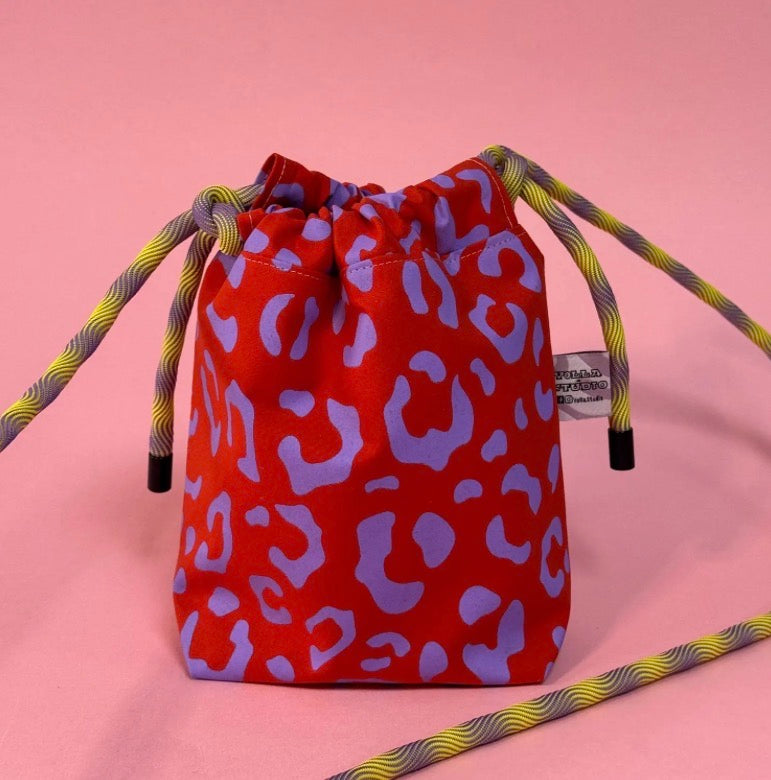 Yolla Studio Cross Body Drawstring Bag