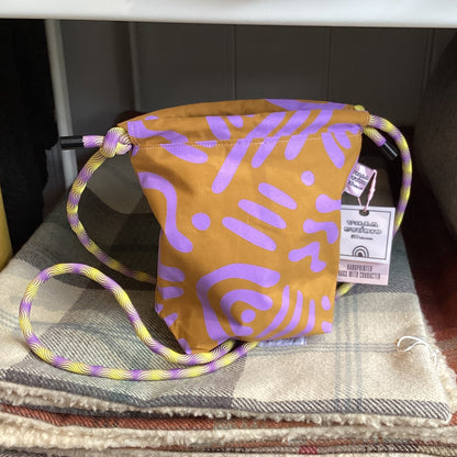 Yolla Studio Cross Body Drawstring Bag