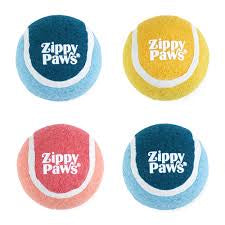 Zippy Paws ZippyBallz, Pack of 4 Pastel Balls