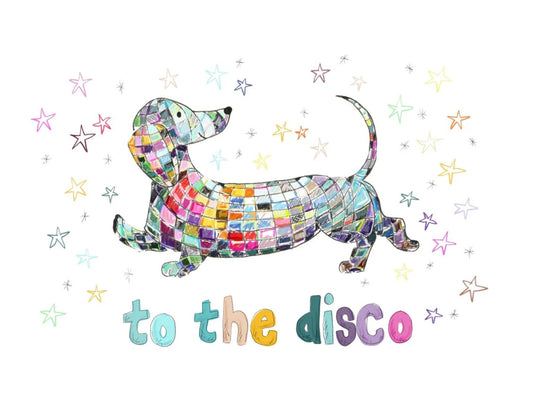 Tabitha Noakes “To The Disco” A4 Print