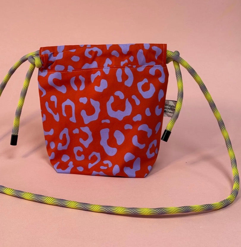 Yolla Studio Cross Body Drawstring Bag