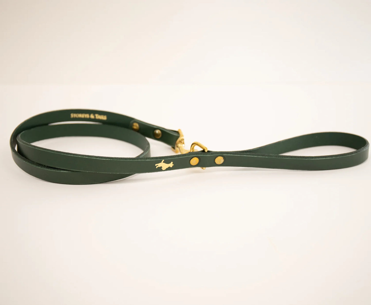 Storeys and Tails Leather Lead